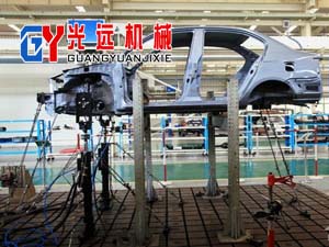 為天津豐田制作車身檢測平臺